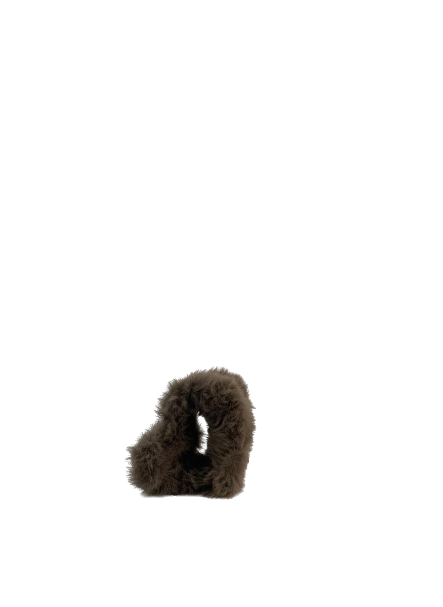 GANCHO PELUDITO CORAZON (MARRON/OSCURO)