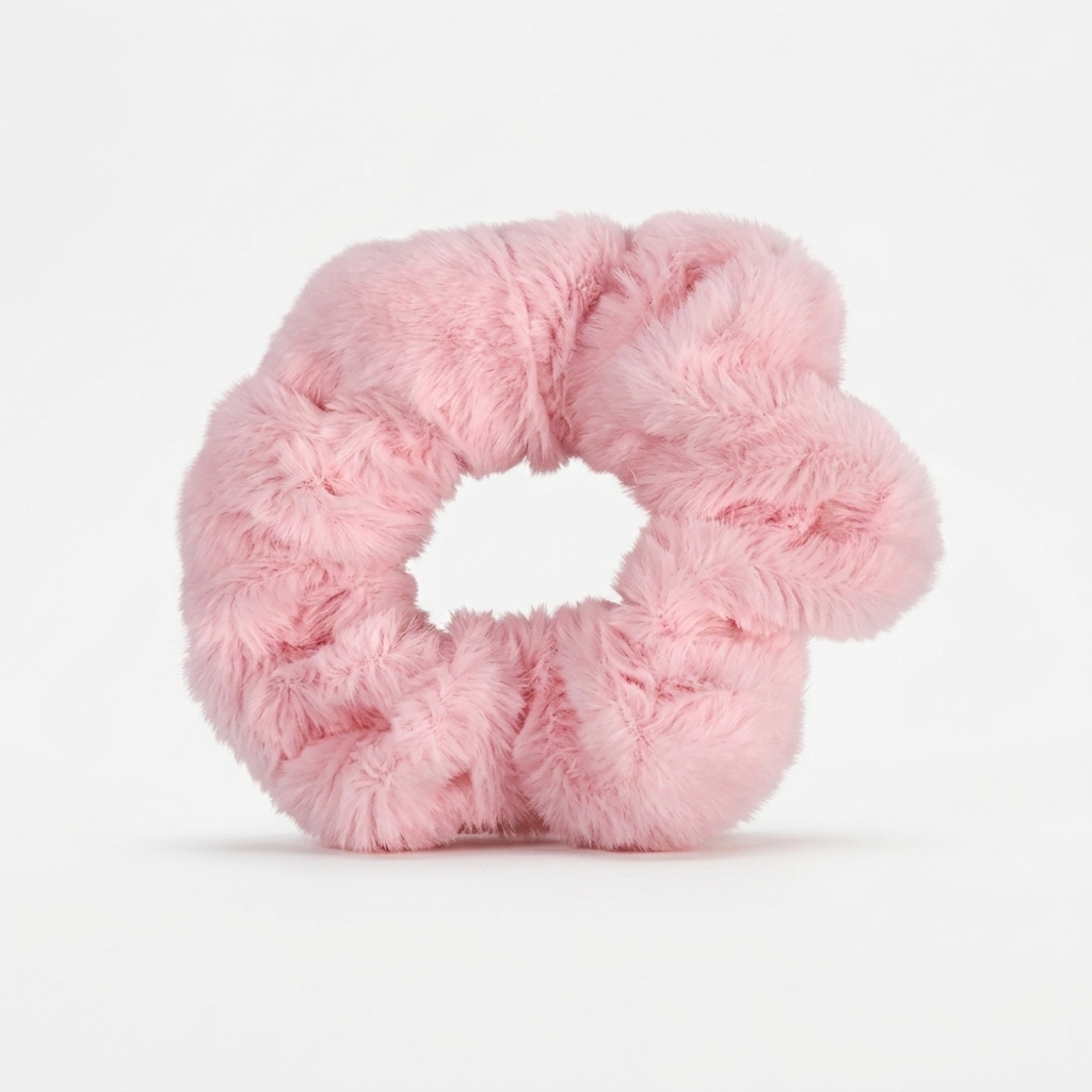 COLAS PELUDITAS (ROSADO )