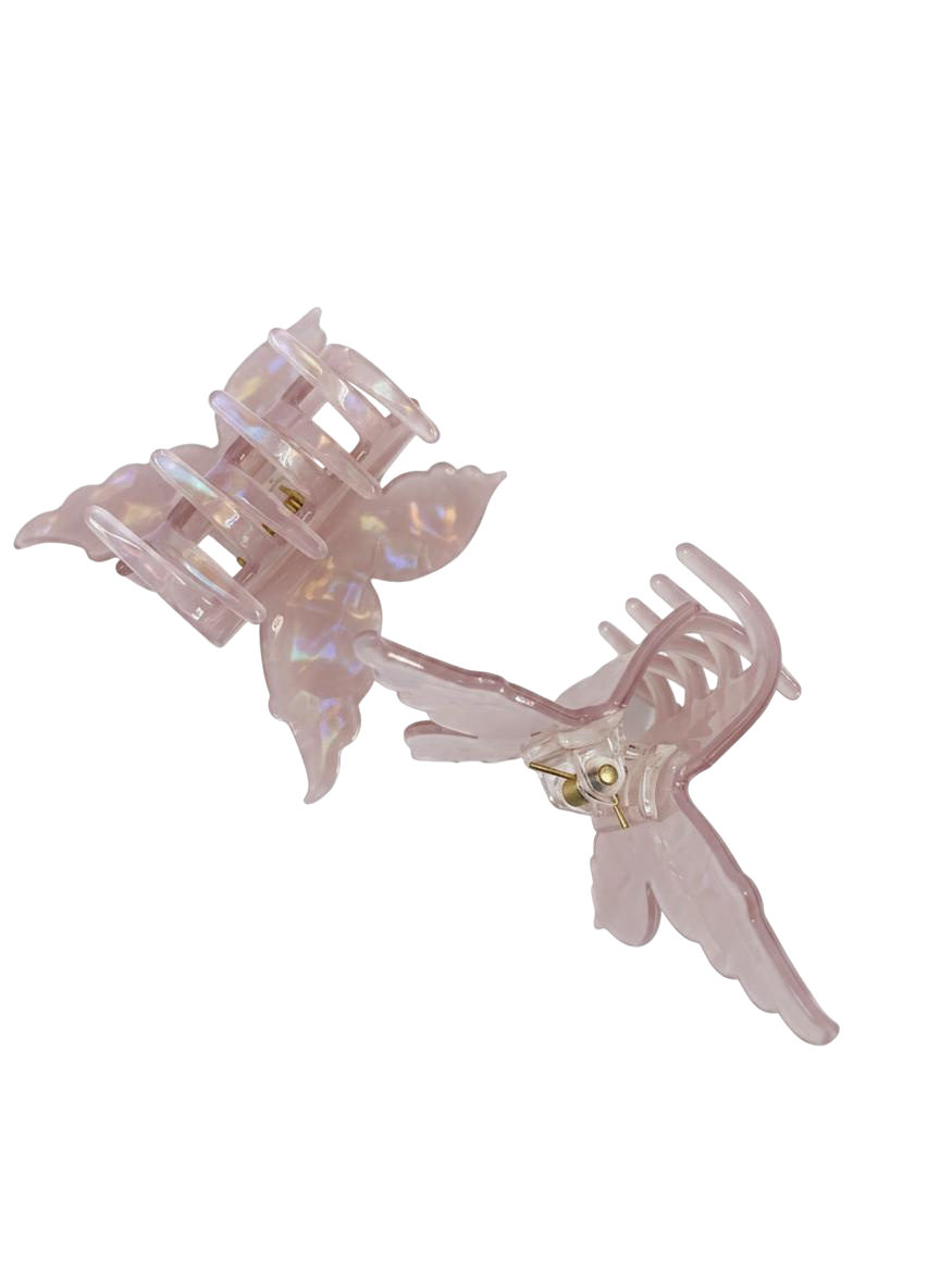 GANCHO NACARADO MARIPOSA (BEIGE)