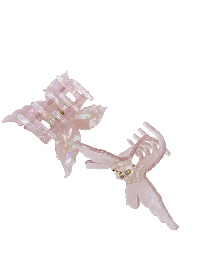 GANCHO NACARADO MARIPOSA (ROSADO)