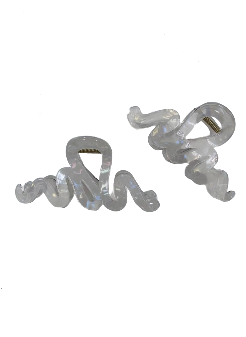 GANCHO NACARADO ZIG ZAG (BLANCO)
