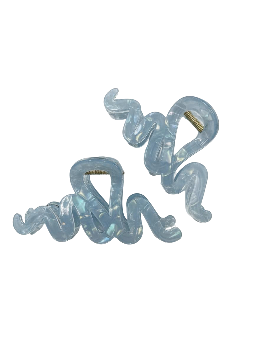 GANCHO NACARADO ZIG ZAG (AZUL)