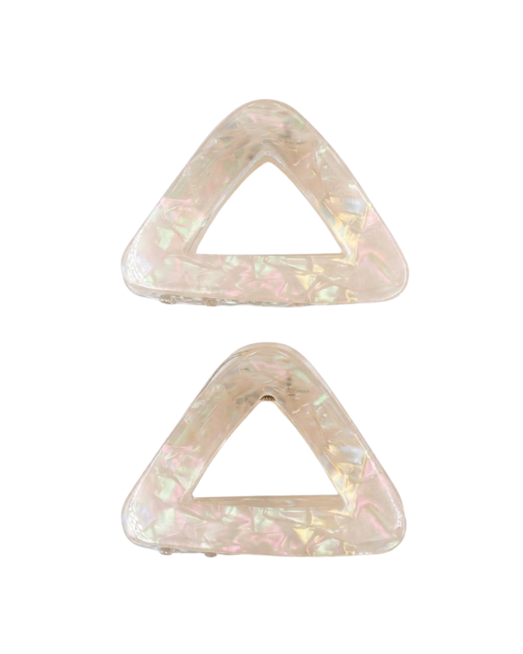 GANCHO NACARADO TRIANGULAR (BLANCO)