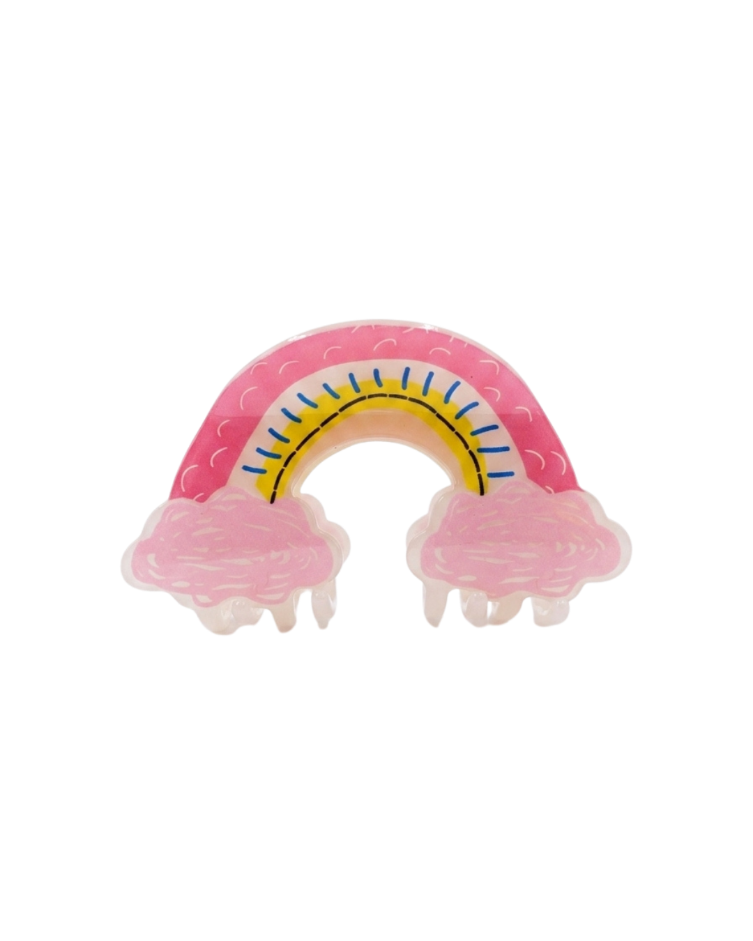 GANCHO ARCO IRIS Y NUBECITAS