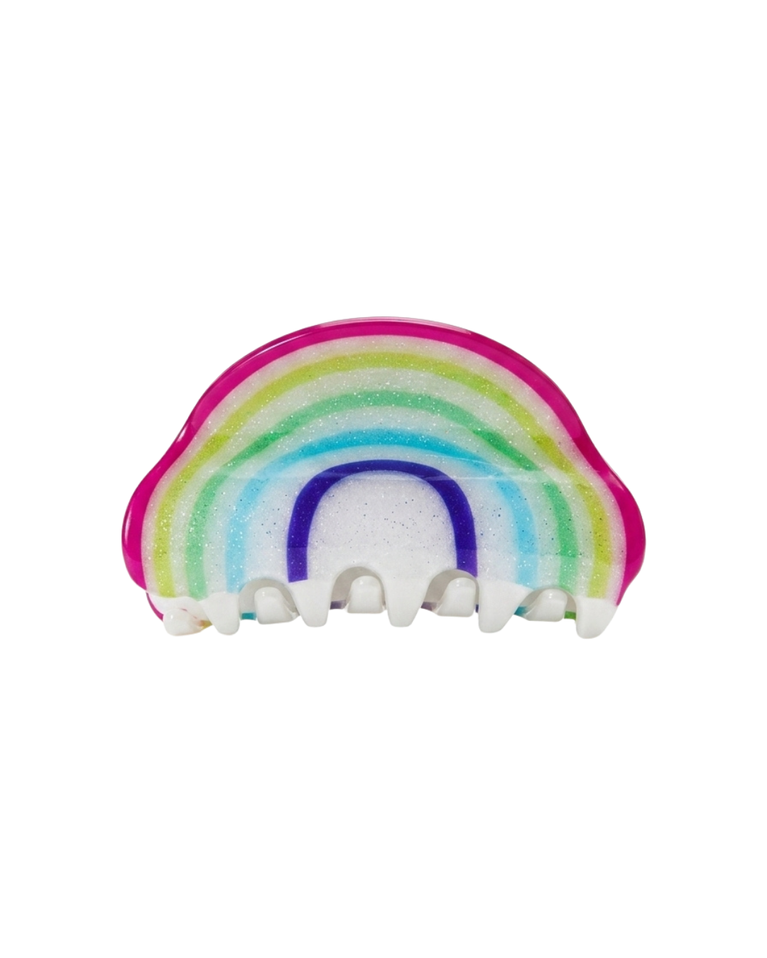 GANCHO NACARADO Y ESCARCHADO ARCO IRIS